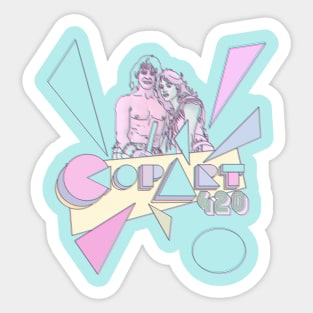 Coban the Beast Whisperer by CopArt420 Sticker